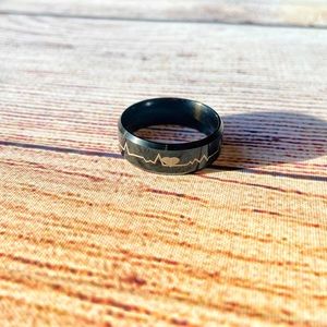 Men’s Ring Heartbeat Setting